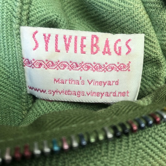 SylvieBags Patchwork Vintage Barkcloth Tapestry Cloth Shoulder Bag Purse OOAK - Picture 14 of 17